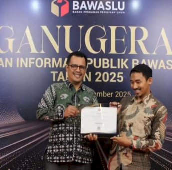Bawaslu Sulsel Kembali Pertahankan Predikat Informatif se-Indonesia