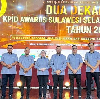 2 Dekade KPID Awards Sulsel 2025 Sukses Digelar, Ini Deretan Pemenang Tiap Kategori