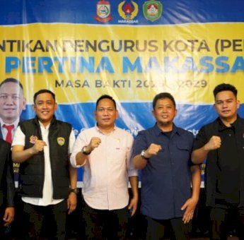 Pelantikan Pengurus Pertina, Ismail Sebut Jadi Fondasi Bagi Masa Depan Prestasi Tinju Makassar
