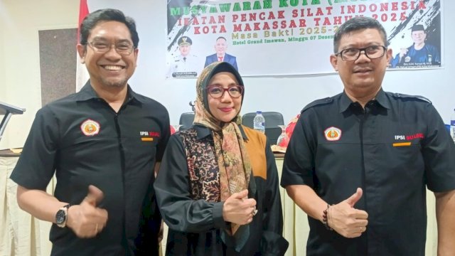 Anggota DPRD Kota Makassar, Umiyati terpilih sebagai Ketua Ikatan Pencak Silat Indonesia (IPSI) Kota Makassar periode 2025-2029. (Foto: Istimewa)