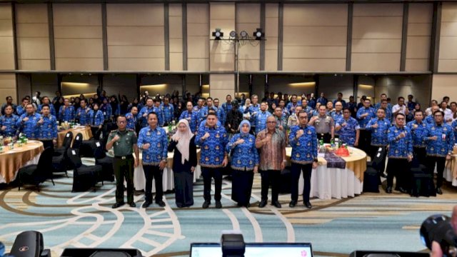 Refleksi Akhir Tahun Pemerintah Kota Makassar tahun 2025 yang digelar di Hotel Novotel Makassar, Rabu (17/12/2025). (Foto: Istimewa)