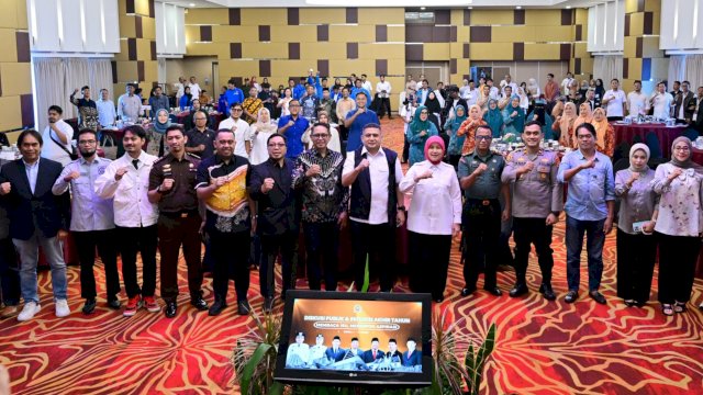 Sekretariat DPRD Makassar menggelar Diskusi Publik dan Refleksi Akhir Tahun di Hotel Aston Makassar, Jalan Sultan Hasanuddin, Rabu (24/12/2025). (Foto: Istimewa)