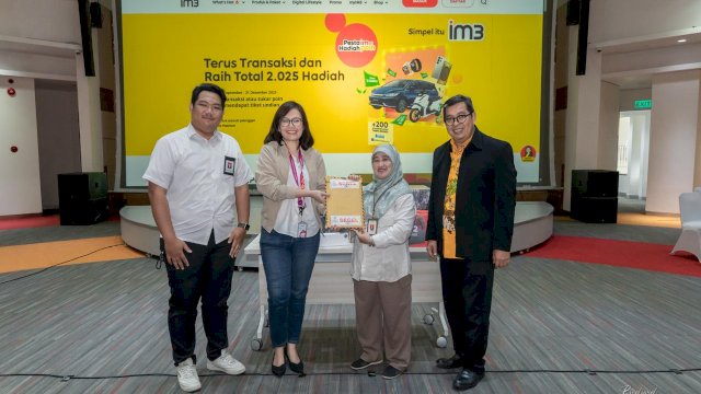 Indosat umumkan pemenang program Pesta Hadiah IMPoin 2025. (Dok. Indosat)