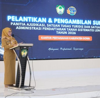 Program PTSL 2026 di Gowa Ditekankan Berintegritas dan Profesional