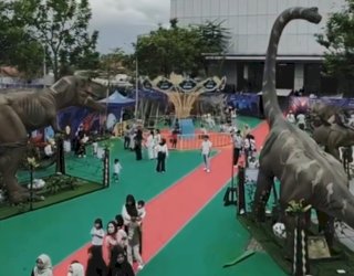 Pertama Kali di Parepare, Dino Planet Suguhkan Wisata Keluarga dan Tawarkan Pengalaman Edukasi Dinosaurus