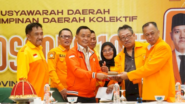 Musda Kosgoro 1957 Sulawesi Selatan yang berlangsung pada 17-18 Januari 2026 di MGH Hotel Makassar. (Foto: Istimewa)