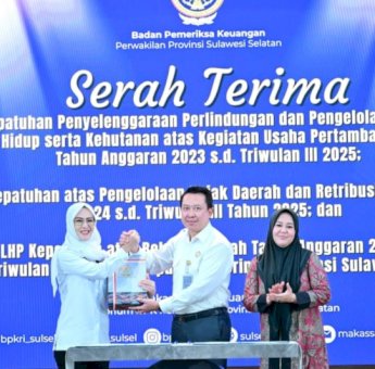 BPK Serahkan LHP, Ketua DPRD Sulsel Tegaskan Komitmen Kawal Tata Kelola Keuangan Daerah
