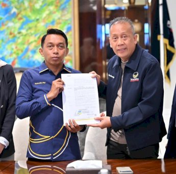 Syaharuddin Alrif Resmi Pimpin NasDem Sulsel Gantikan RMS, Cicu Jabat Sekretaris