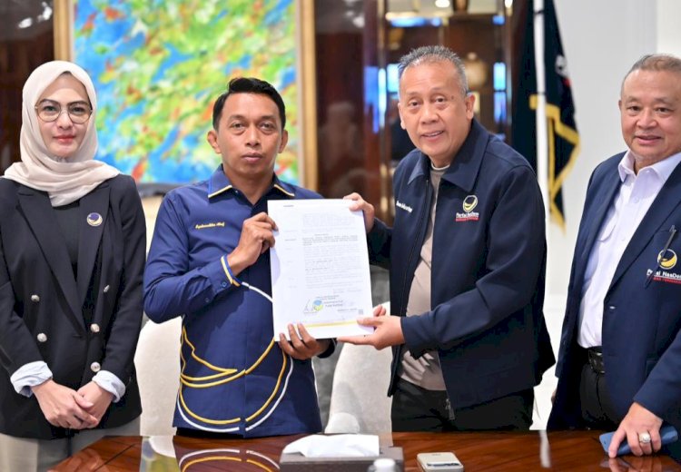 Syaharuddin Alrif Resmi Pimpin NasDem Sulsel Gantikan RMS, Cicu Jabat Sekretaris