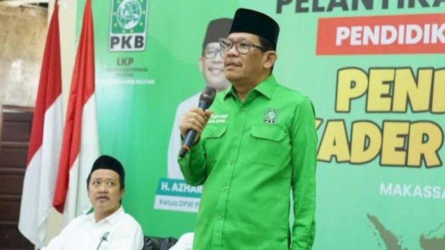 DPP PKB resmi menetapkan Azhar Arsyad sebagai Ketua Dewan Pimpinan Wilayah (DPW) PKB Sulawesi Selatan periode 2026-2031. (Foto: Istimewa)
