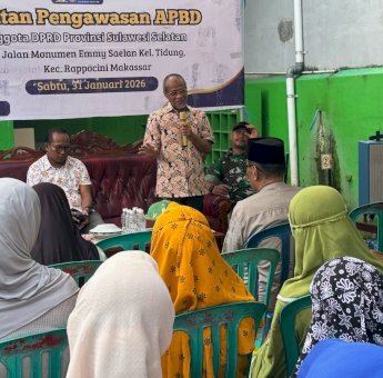 Pengawasan APBD di Tidung, Kadir Halid Imbau Warga Kawal Pembangunan Bersama