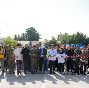 Gubernur Sulsel Resmikan Jembatan Sungai Balampangi Penghubung Sinjai-Bulukumba
