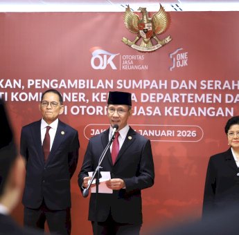 13 Pejabat OJK Dilantik, Diminta Perkuat Fungsi Pengawasan dan Transformasi Organisasi