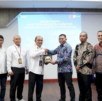 PLN UIP Sulawesi Kantongi Pengadaan Tanah Pembangunan GITET 275 kV Kendari