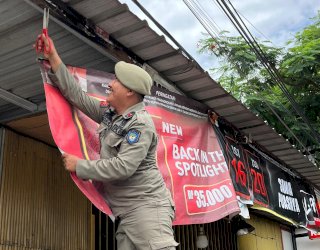Ciptakan Keindahan Kota, Pemkab Gowa Tertibkan Sejumlah Reklame