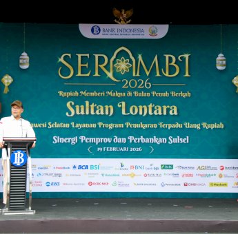 BI Sulsel Siapkan Rp4,5 Triliun Uang Baru Selama Ramadan hingga Idulfitri