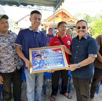 Selain Sosialisasi Empat Pilar, Warga Wagir Kidul Terima Bantuan dari Sartono