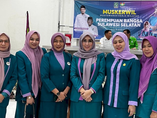 DPW Perempuan Bangsa PKB Sulsel Perkuat Pemberdayaan dan Pengawalan Masalah Sosial
