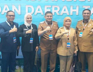 Munafri-Aliyah Tegaskan Dukungan Penuh Terhadap Program Presiden di Rakornas 2026
