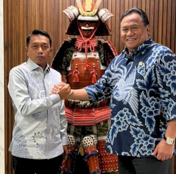 Gobel dan Syahar Bertemu, Jajaki Kolaborasi Gorontalo dan Sidrap di Bidang Pertanian