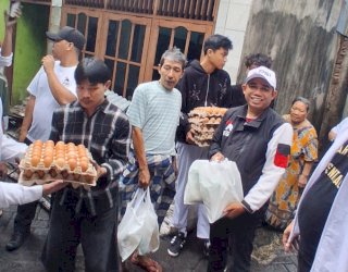 Gerak Cepat PSI Sulsel, Dampingi Korban Kebakaran di Bulogading Makassar