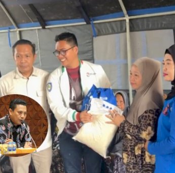 Atensi Andi Iwan Darmawan Aras, Bantuan Kemensos Tiba untuk Korban Puting Beliung di Gattareng Bulukumba