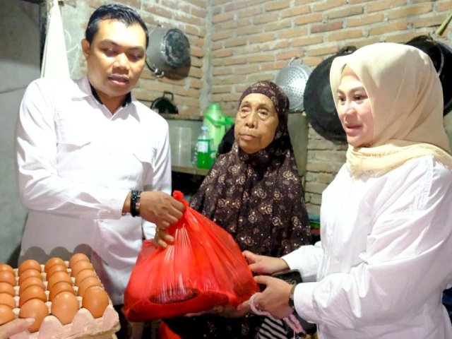 Perkuat Kepedulian dan Kebersamaan di HUT ke-18, DPC Gerindra Gowa Turun Langsung Bantu Warga