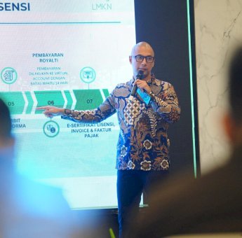 Marcell Siahaan Edukasi Pelaku Usaha Soal Royalti di Makassar