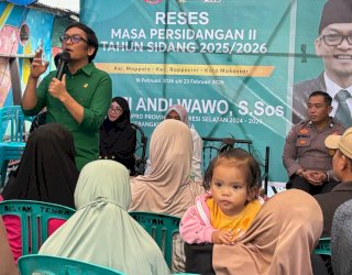 Hadir Untuk Konstituen, Waka DPRD Sulsel Fauzi Andi Wawo Tampung Aspirasi Warga Mappala