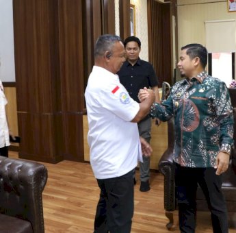 Audiensi IOF Parepare, Tasming Hamid Dukung Pelantikan dan Event Offroad 2026