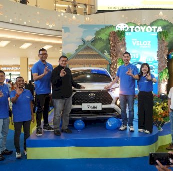 New Veloz Hybrid EV Mengaspal di Makassar, Kendaraan Ramah Lingkungan yang Nyaman