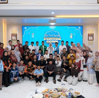 Bupati Gowa Perkuat Kolaborasi Dengan Pemuda di Momen Ramadan