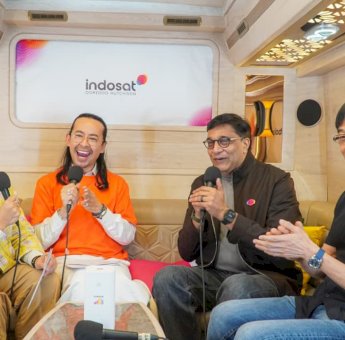 Live TikTok Sambil Nikmati Mudik 11 Jam, Program #DVET Indosat Cetak Rekor MURI