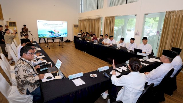 Suasana Rapat Koordinasi Sistem Kelistrikan PLN Group Sulutenggo, di Hotel Estrella Luwuk, Jumat, (13/03/2026) lalu. (Dok. Humas PLN UIP Sulawesi)