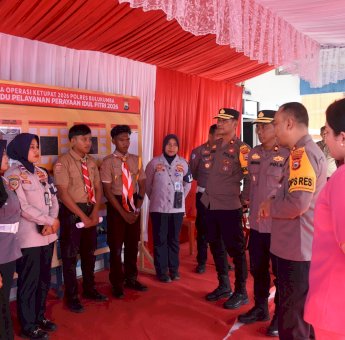 Operasi Ketupat 2026, Kapolres Bulukumba Pastikan Pelayanan Maksimal di Pos Terpadu