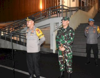 Jelang Idulfitri, Kapolres dan Dandim Bulukumba Pimpin Apel Siaga Takbiran