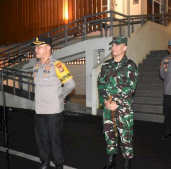 Jelang Idulfitri, Kapolres dan Dandim Bulukumba Pimpin Apel Siaga Takbiran