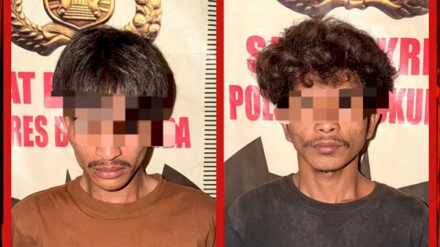 Pelaku Curat yang diamankan Polres Bulukumba. [IST]