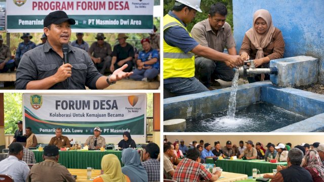 Ket: Program Fordes Sentuh Kebutuhan Warga