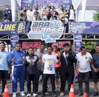 Tasming Hamid Apresiasi Ajang otomotif Drag Race, Dorong Pembinaan Anak Muda dan Pemberdayaan UMKM