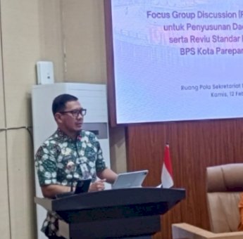 Sekda Parepare Tekankan Kebijakan Berbasis Data dalam Sosialisasi Inflasi dan Sensus Ekonomi 2026