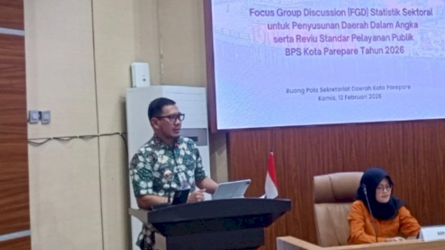 Ket: Sekda Kota Parepare, Amarun Agung Hamka