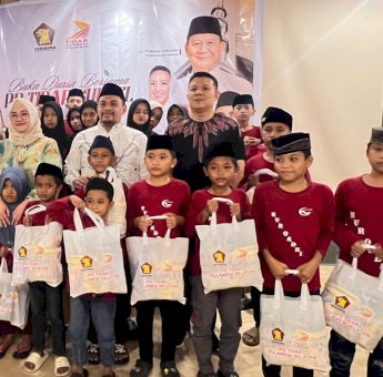Perkuat Kepedulian Sosial, PD TIDAR Sulsel Buka Puasa Bersama dan Santuni Anak Panti Asuhan