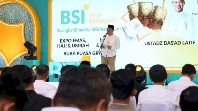 PT Bank Syariah Indonesia (Persero) Tbk Regional X Makassar menawarkan berbagai promo menarik pada ajang BSI Fest Ramadan 2026. (Foto: Istimewa)