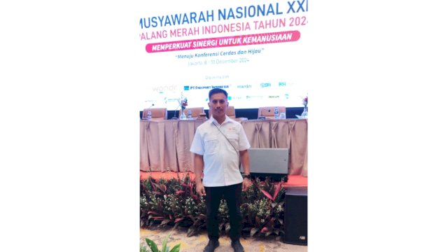 Ket: Wakil Ketua bidang Penanggulangan Bencana PMI Kota Parepare periode 2021-2026.(Demisioner) Ruslan Anwar