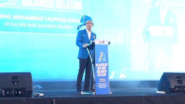 Fadel Muhammad Tauphan Anshar, sang nakhoda Dewan Pimpinan Daerah (DPD) I Komite Nasional Pemuda Indonesia (KNPI) Provinsi Sulawesi Selatan periode 2026-2029. (Foto: Istimewa)