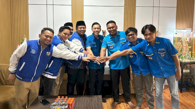 Pengurus DPD I KNPI Provinsi Sulawesi Selatan menggelar roadshow sekaligus safari Ramadan ke sejumlah kabupaten/kota, Senin (16/3/2026). (Foto: Istimewa)