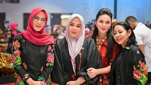 Ketua DPRD Sulsel, Andi Rachmatika Dewi (kiri) saat menghadiri kegiatan PSBM XXVI yang berlangsung di Hotel Claro, Jalan AP Pettarani, Makassar, Kamis (26/3/2026). (Foto: Istimewa)