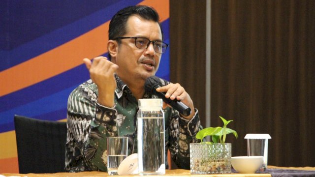 Anggota Bawaslu Sulsel, Alamsyah, menyoroti pergeseran fundamental posisi Bawaslu di mata hukum. (Foto: Istimewa)