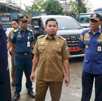 Walkot Parepare dan Wakilnya Tinjau Terminal Pelabuhan Ajatappareng Jelang Mudik Lebaran